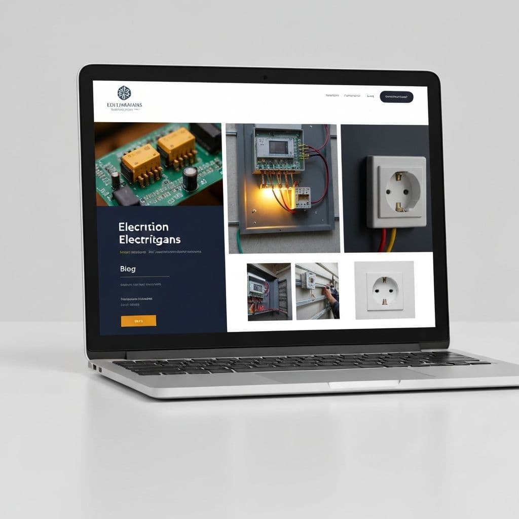 Clarke Electrical Services website preview