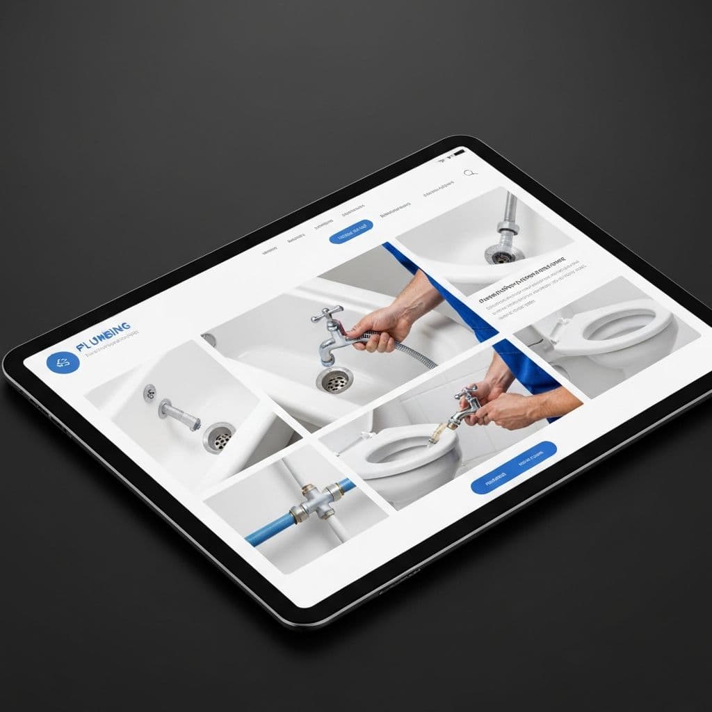 Mitchell Plumbing & Heating website preview